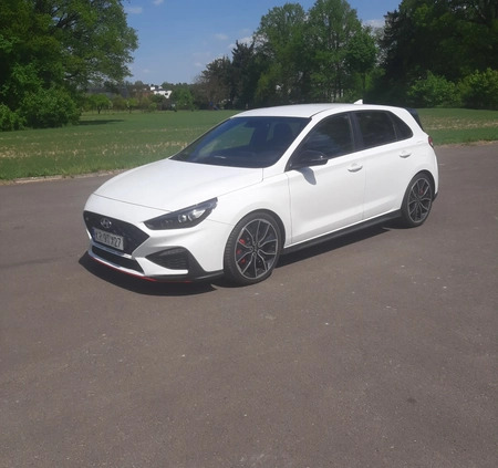 Hyundai i30 N cena 100000 przebieg: 66000, rok produkcji 2020 z Szczytna małe 106